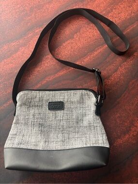 Grey & Black Purse